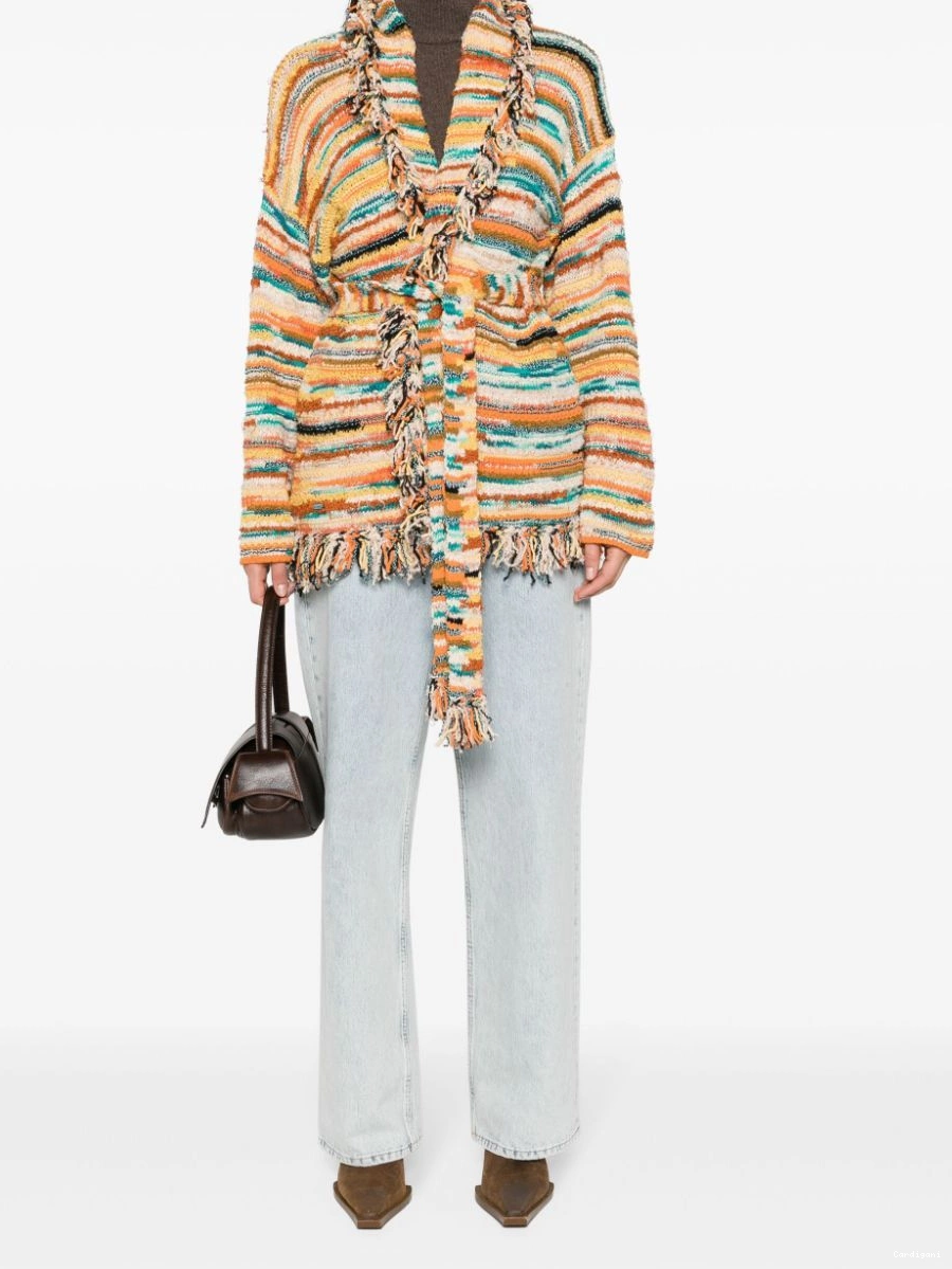 Affordable Women Madurai striped Alanui cardigan 0402